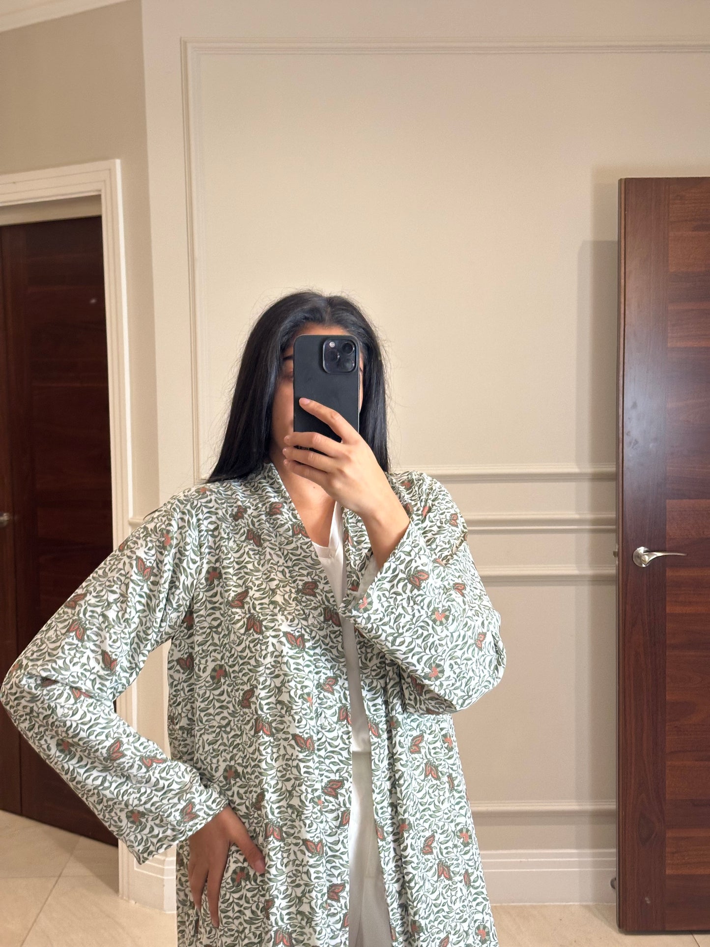 SAI - GREEN PAISLEY